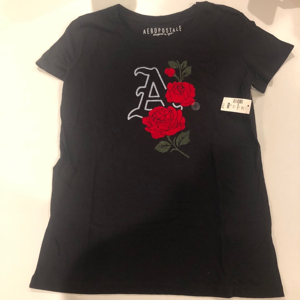 Aeropastel A with roses T shirt